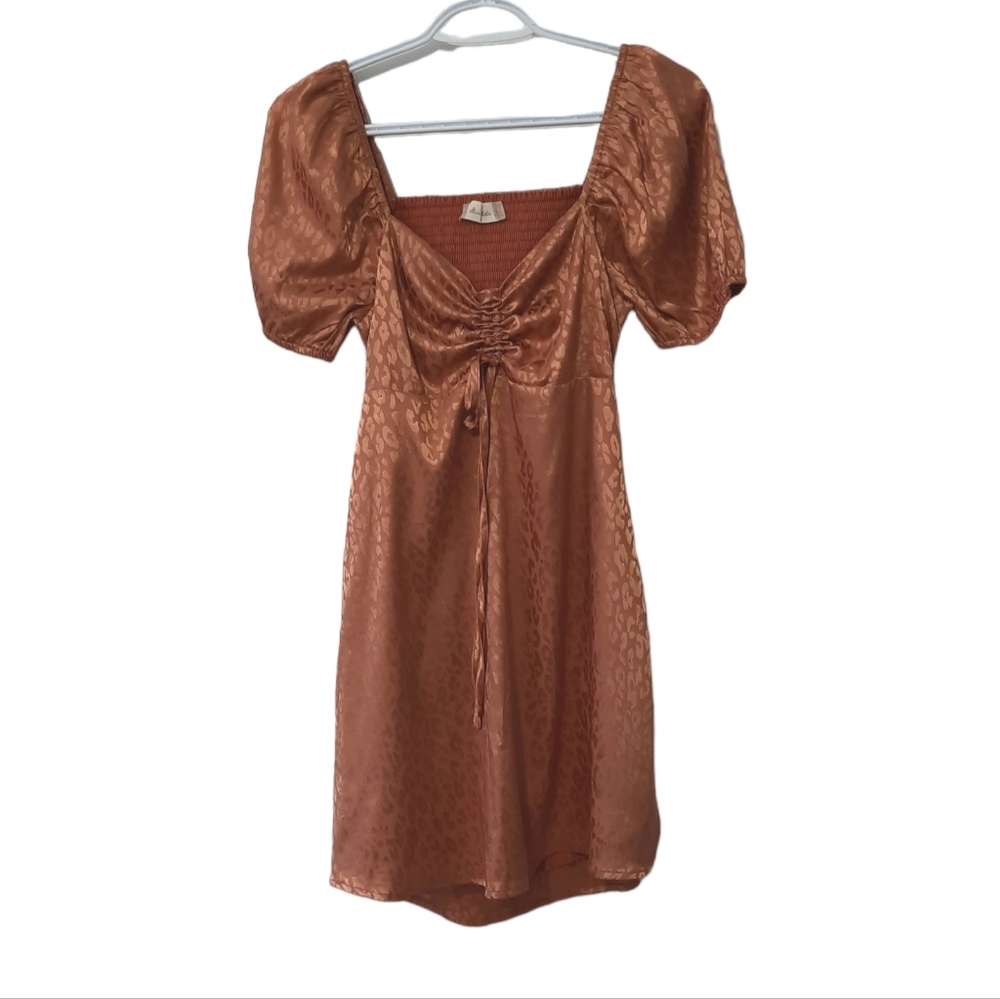 Altard State Mini Dress Stand Out For Good Open Back Angie Womens Size Medium
